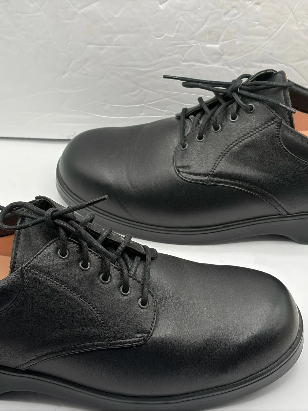 Apex Ambulator Mens 12 Wide Black Lace Up Therapeutic Shoes US 12W